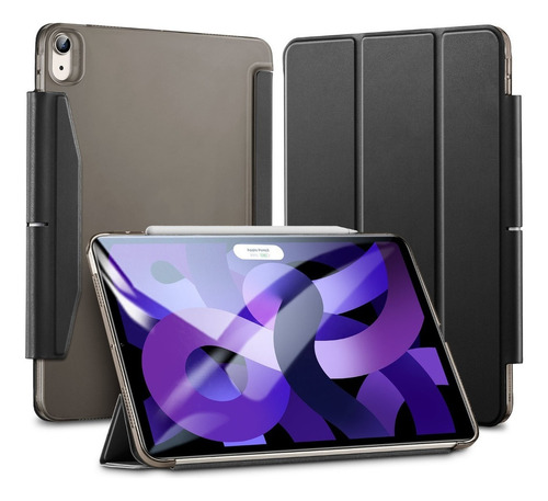 Funda antiimpacto Esr Yippee para iPad Air 5 (10.9), color negro