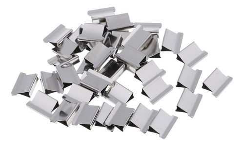 40pcs Clips De Papel De Metal Marcador Supaclip Papelería