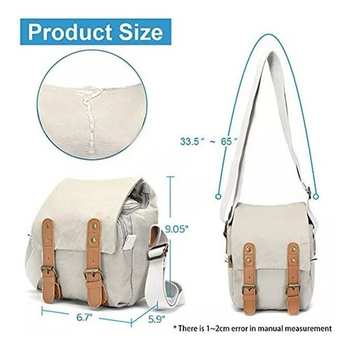 Imagen 4 de 5 de Bolso Caden N1 Para Cámara Fotográfica
