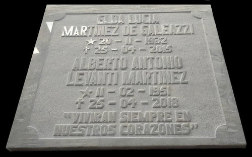 Imagen 7 de 10 de Lapidas Y Placas Talladas Artísticamente Mármol Granito
