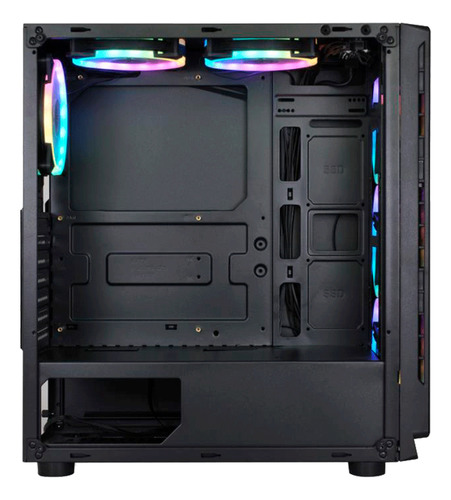Pc Gamer + Monitor 21.5 Ryzen 5 5500 32gb 1tb Rx 6600