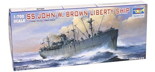 Trompetista 1-700 Uss Ss John W Brown Nave De Libertad Kit M