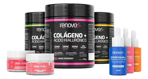 2x Colágeno Renova Be Verisol + Ácido Hialurônico Vitaminas - Miniatura 2