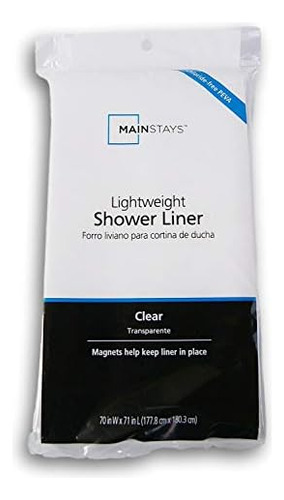 Forro De Ducha De Peva Ligero - Transparente
