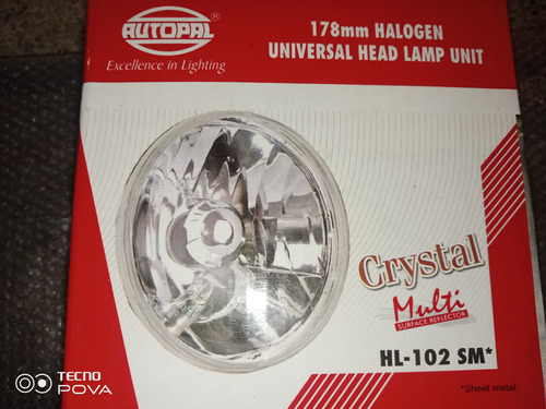 Faro Autopal Delt Ml-102 Sm -178mm H4/ Universal 