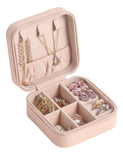 Caja De Joyería Pequeña Caja De Almacenamiento De Collares