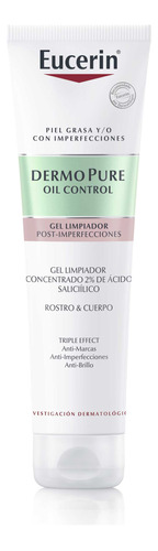 Gel Limpiador Eucerin Dermopure Oil Con - mL a $472