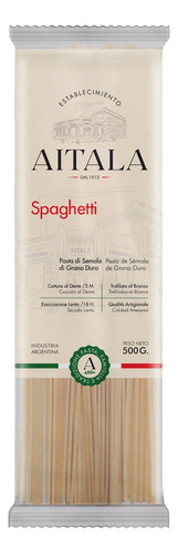 Fideos Aitala Spaghetti X500gr