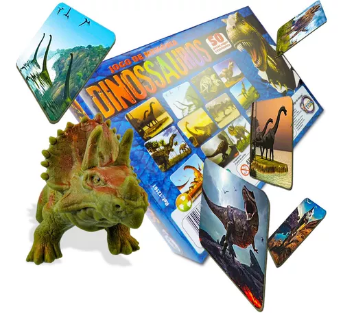 Jogo De Memória Dinossauros 50 Peças Toia - 12161