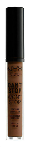Corretivo Nyx Professional Can't Stop Won't Stop Contour Tom 19 Mocha