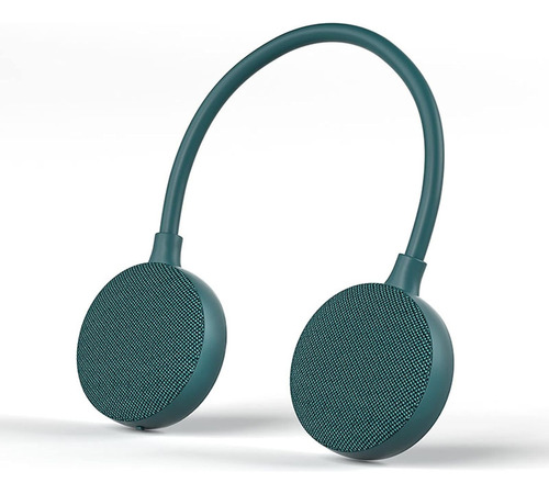 Vanpeuso Altavoz Bluetooth Con Banda Para El Cuello, Ebs-906 Color Azul Petróleo 110v