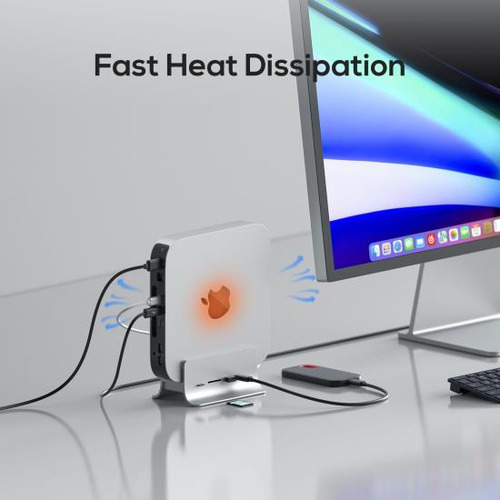 Hub Usb C Pulwtop Para Mac Mini, Adaptador U Hub