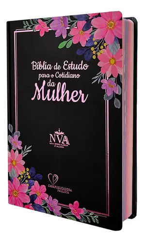 Livro Biblia de Estudo para O Cotidiano da Mulher Nva Capa Dura - foto 1