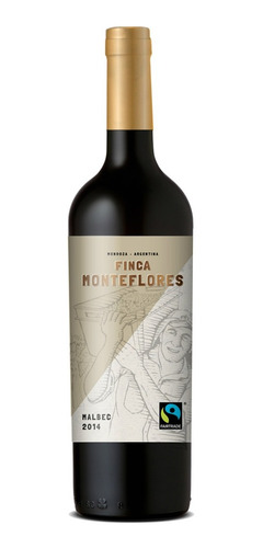 Vino Finca Monteflores Fairtrade Malbec 750ml.