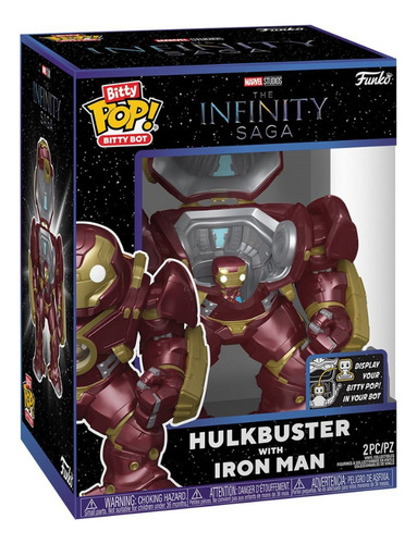 Funko Bitty Pop Hulkbuster With Iron Man - The Infinity Saga