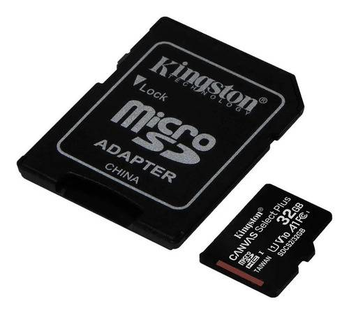 Cartão De Memória 32gb Kingston Microsd 100mb/s A1 Original