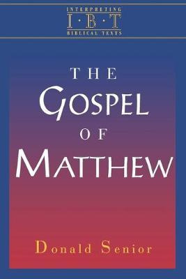 Libro Interpreting Biblical Texts: Gospel Of Matthew - Do...