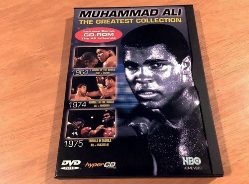 Muhammad Ali - Cassius Clay Dvd Liston Foreman Frazier Usa