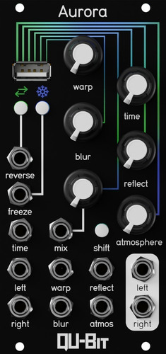 Imagen 1 de 3 de Qu-bit Aurora Spectral Reverb Módulo Eurorack