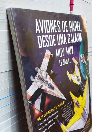Star Wars -aviones De Papel-crea 30 Cazas Estelares De Papel