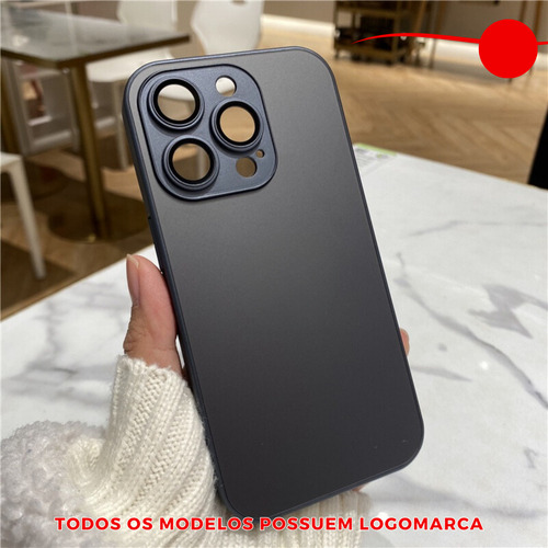 Case De Vidro Magnética Para iPhone 16 16 Pro / Max + Usb-c