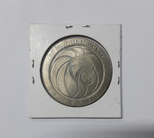 Token De Colección, Mgm Grand. One Dollar. 1979 Usa. (Usado)