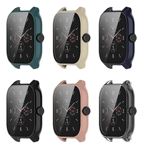 Fitturn Screen Protector Case Compatible Con Amazfit Gts 4 W