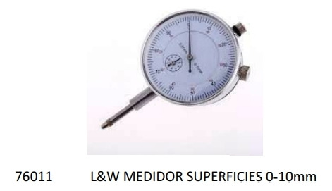 Reloj Comparador De Superficies 0-10mm