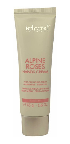Idraet Alpine Roses Hand Cream Hidratante Para Manos 45gr 