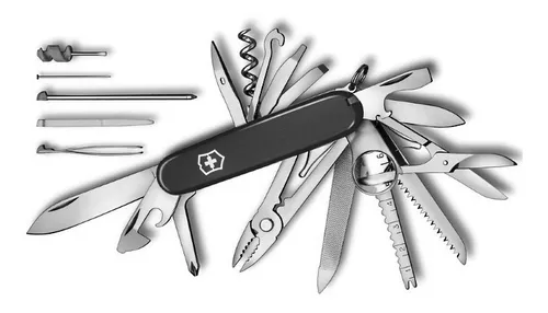 NAVAJA VICTORINOX SWISSCHAMP NEGRA 1.6795.3 – Juveniashop2020