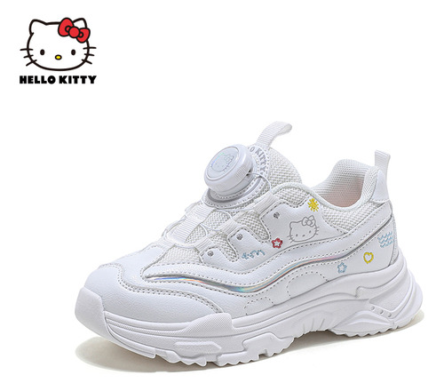 Zapatillas Sanrio Hellokitty Para Niños, Transpirables, Para