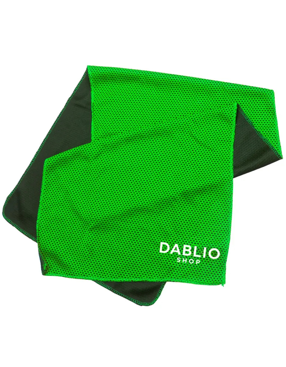Kit 2 Toalhas de Microfibra para Rosto Seca Rápido Academia Fitness Esporte Treino Ginástica Higiene Pessoal Uso Diário Leve e Prática Verde