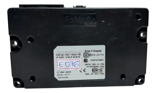 comprar Módulo Central Sync Ford Nova Eco Fiesta Ka     Fr3t14d212ra