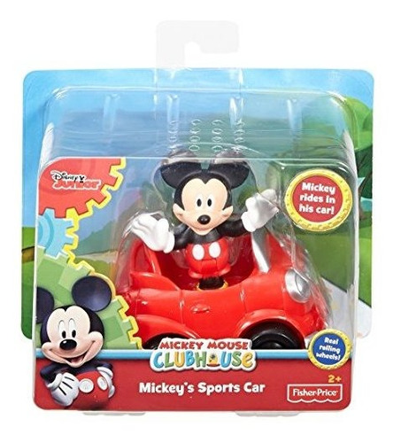 Fisher Price Disney Mickey Mouse Mickey S Coche Deporti...