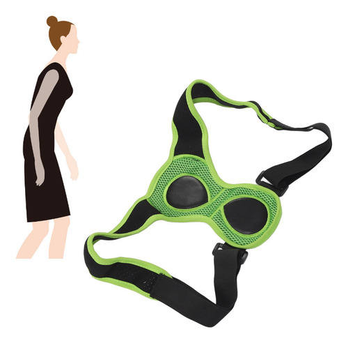 Corrector Postura Espalda Ajustable Faja Transpirable Unisex
