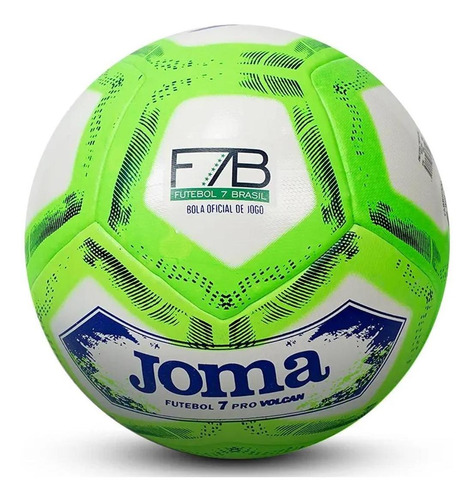 Bola De Futebol 7 Society Oficial Pro Vulcan Selo F7b Joma