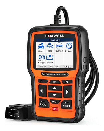 Lector Código Obd2 Del Escáner Automotriz Foxwell Nt510 E A