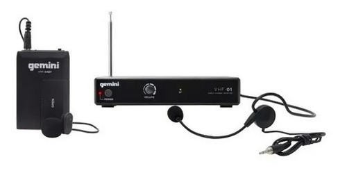 Micrófono Inalámbrico Vincha Gemini Vhf-01hl 