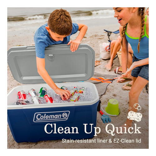 Cooler Coleman 316 Series 66l 70qt Azul