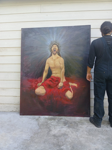Pintura Artística Óleo Sobre Tela.