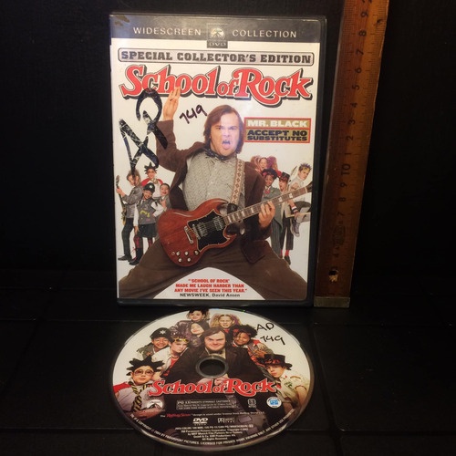 School Of Rock De Jack Black En Dvd  