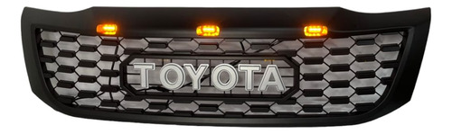 Parrilla De Toyota Hilux 2012/2017 Tipo Raptor Con Luces Led