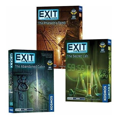 Exit: Paquete Escape Room 3 Juegos