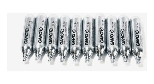 10 Pipetas Gamo De C02 De 12 Gr