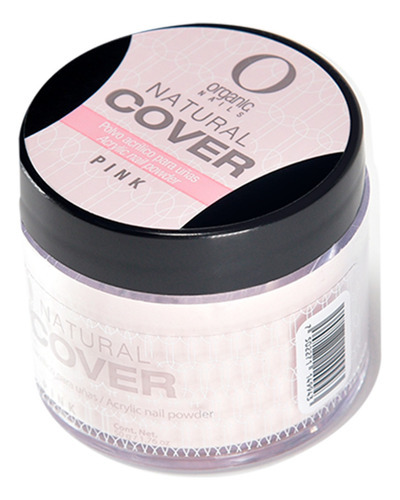 Cover Pink Polvo Acrilico Para Uñas 50g By Organic Nails