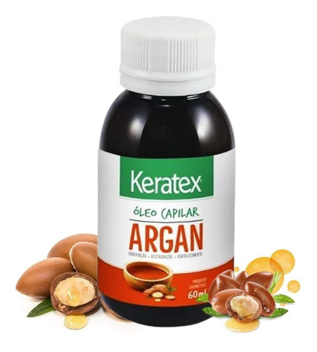 Óleo Capilar Keratex Argan 60ml