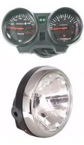 Comprar Kit Painel Sundown Max 125 + Farol Sundown Aro Cromado 