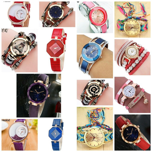 Hermosos Reloj Pulsera Mujer A Elección