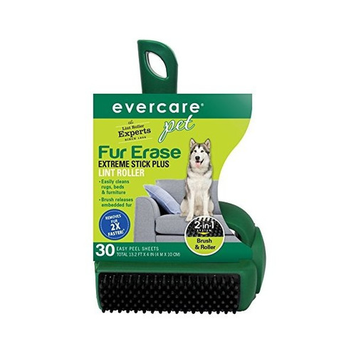 Evercare Pelo De Los Animales Erase Extremo Del Palillo Plus