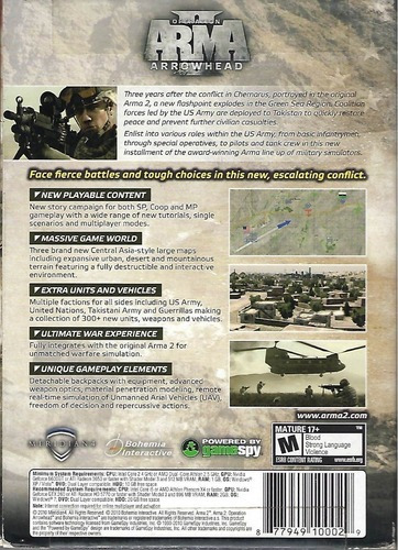 Videojuego Para Pc Arma 2 Operation Arrowhead